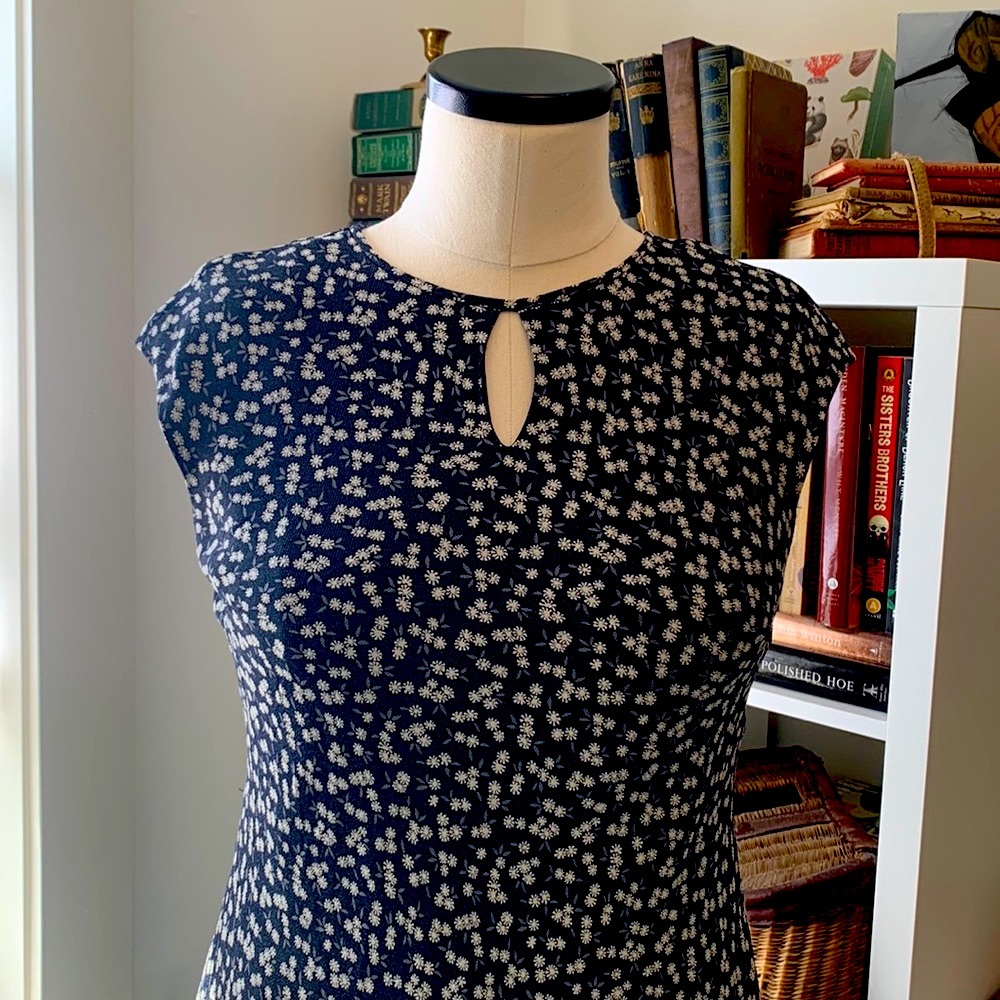 Ann Taylor Loft print summer dress